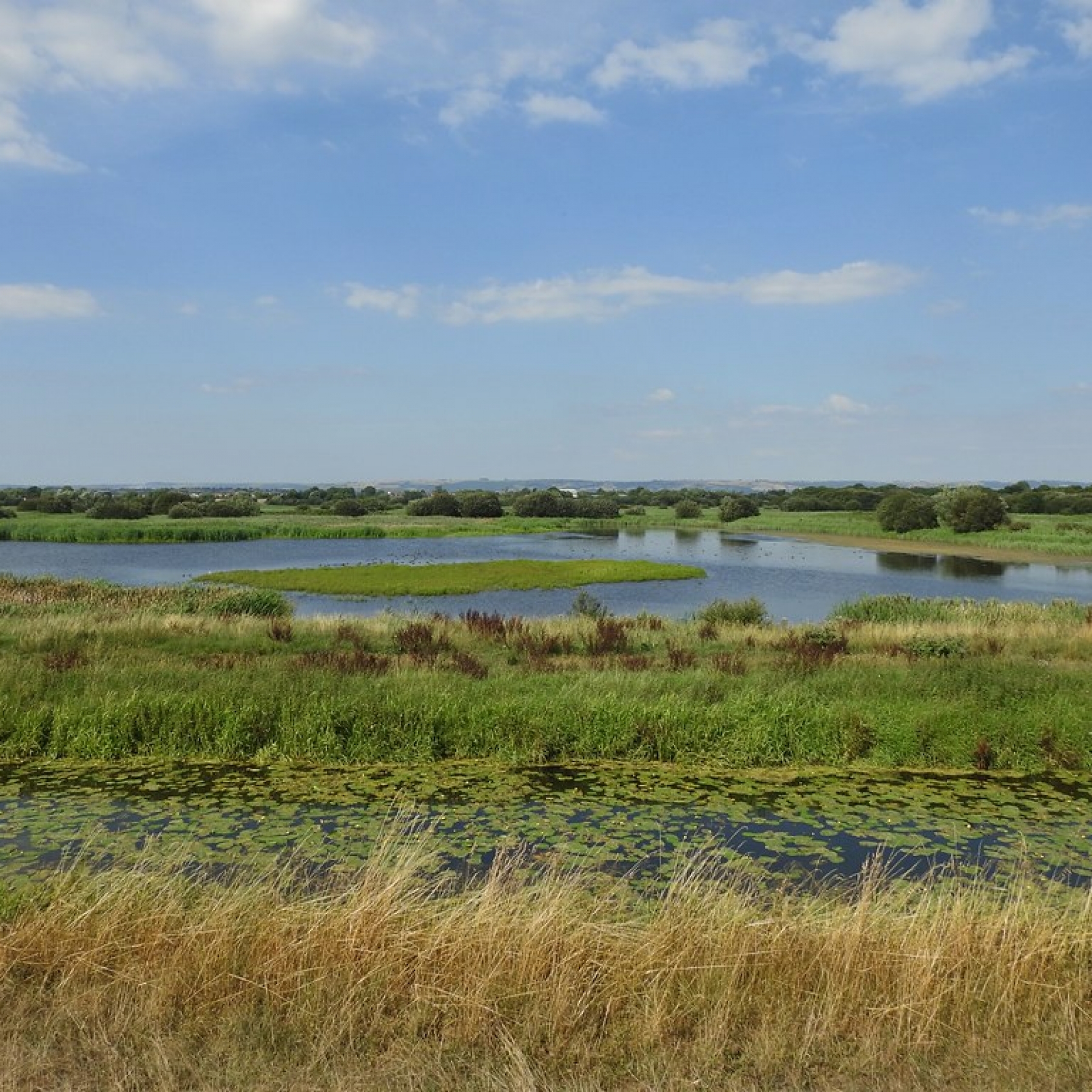 The Somerset Levels were once a vast inland sea 